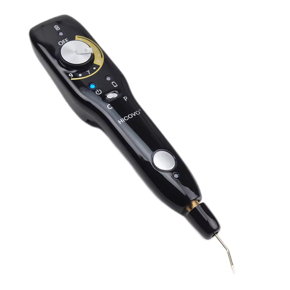 Black Automatic Plasma Pen for Skin Rejuvenation