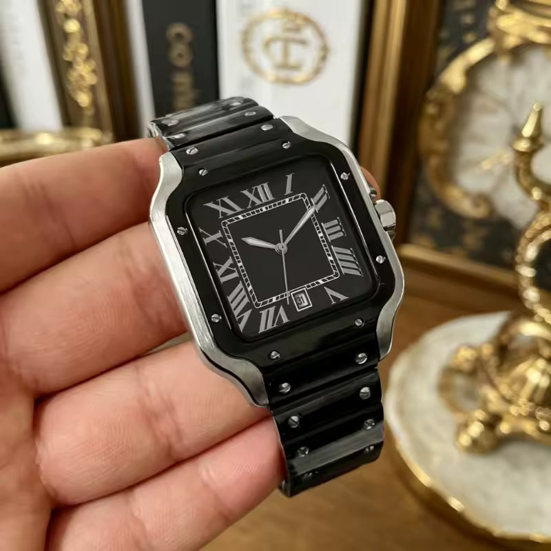 Luxury Men's Quartz Watch Classic Retro Style