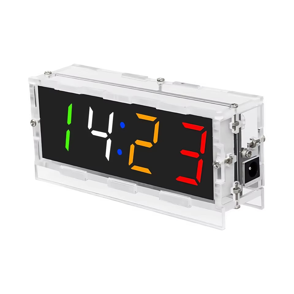 Colorful DIY Digital Clock