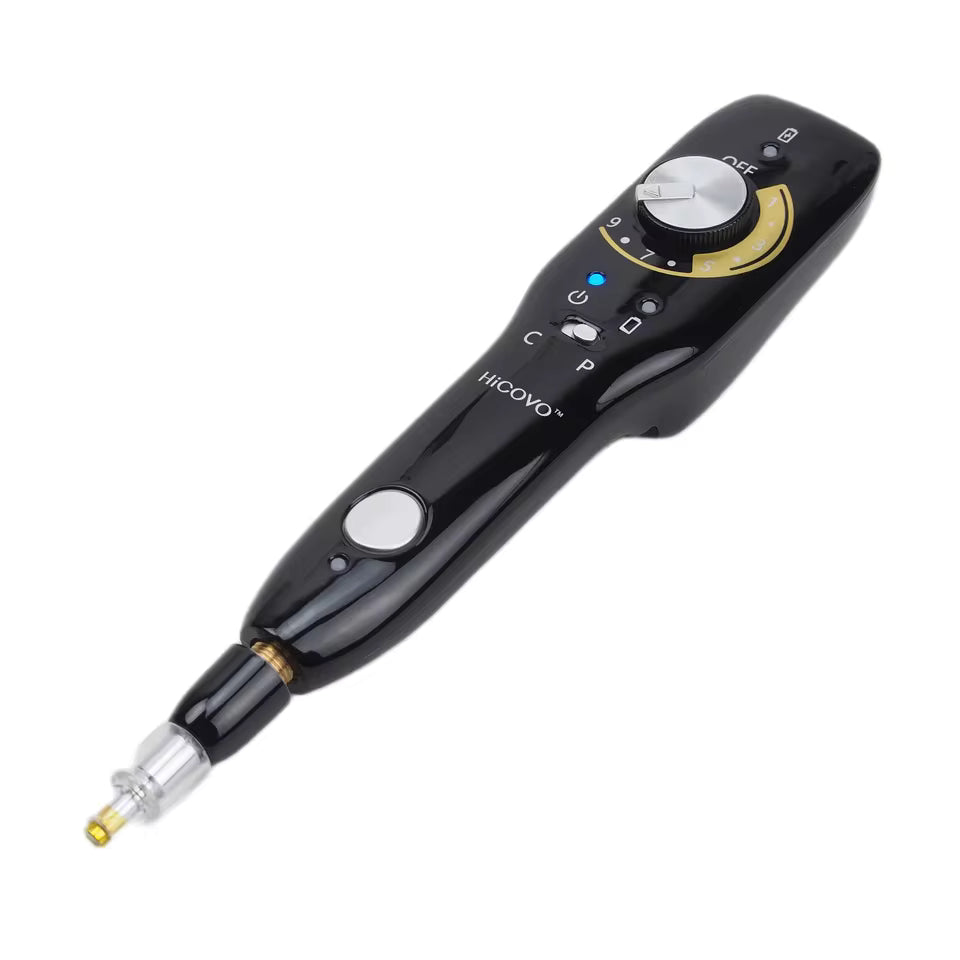 Black Automatic Plasma Pen for Skin Rejuvenation