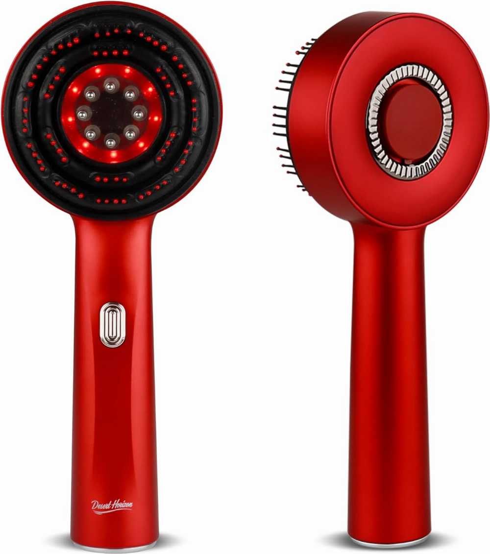 2-in-1 Scalp Massage Brush with Oil Applicator